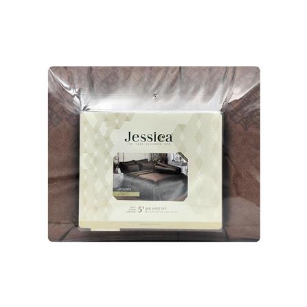 ชุดผ้าปูที่นอน 5 ฟุต (ชุด 6 ชิ้น) JESSICA COTTON 22019-C1075_3