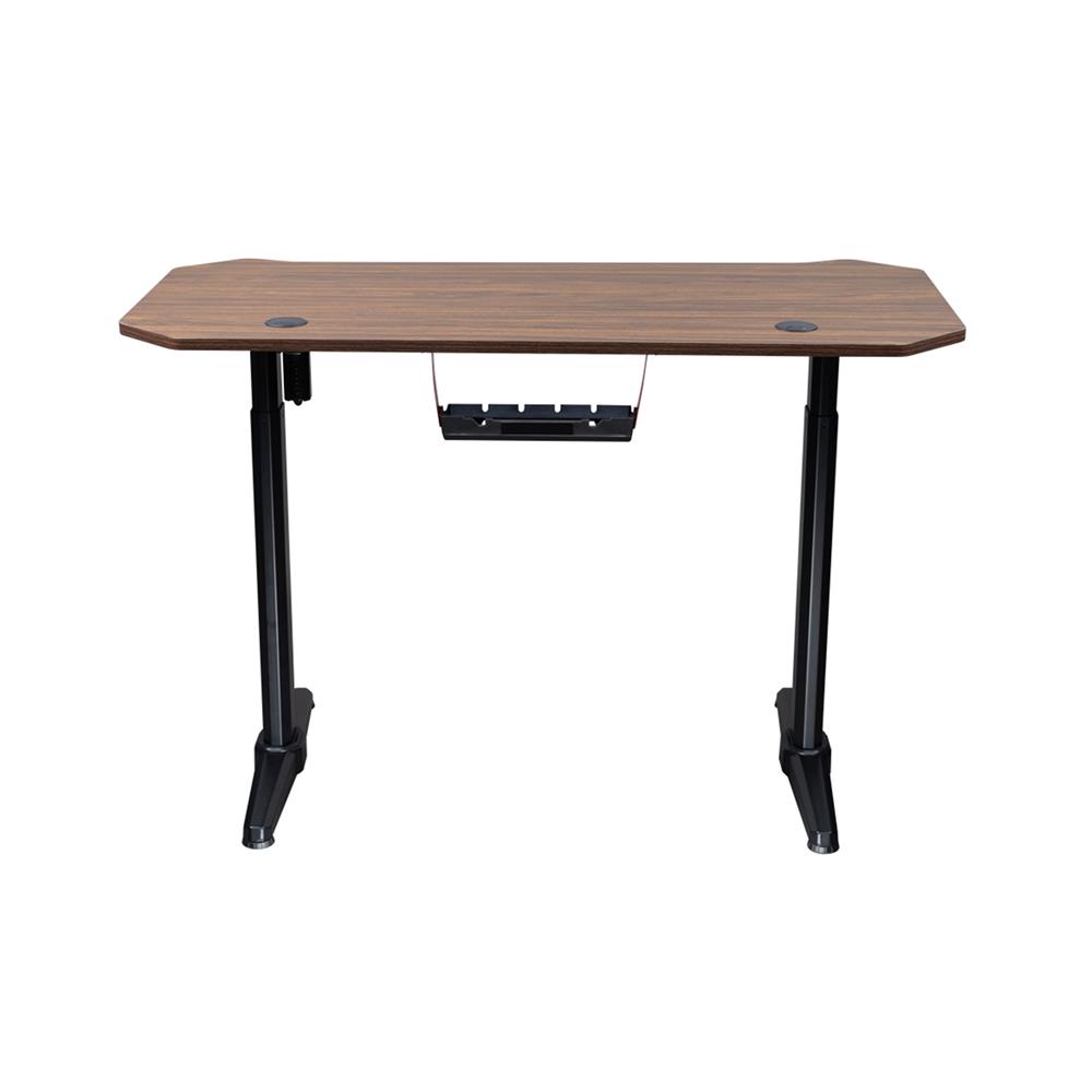 โต๊ะเกมมิ่งปรับระดับไฟฟ้า NUBWO NXGD993 120 ซม. สีดำ/ไม้