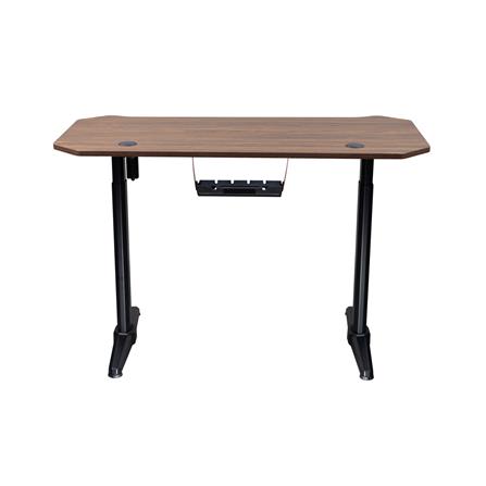 โต๊ะเกมมิ่งปรับระดับไฟฟ้า NUBWO NXGD993 120 ซม. สีดำ/ไม้_5