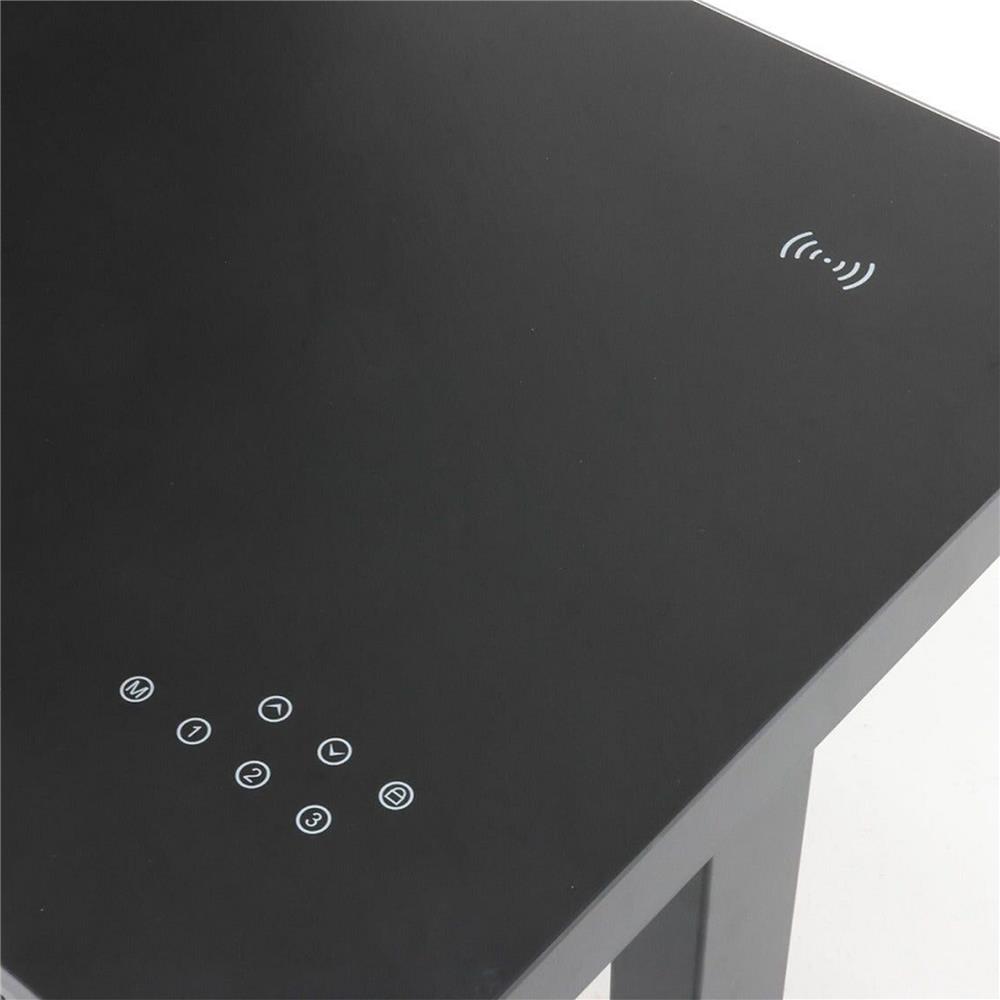 โต๊ะทำงานเหล็ก SB FURNITURE LUKE 19233320 120 ซม. สีดำ