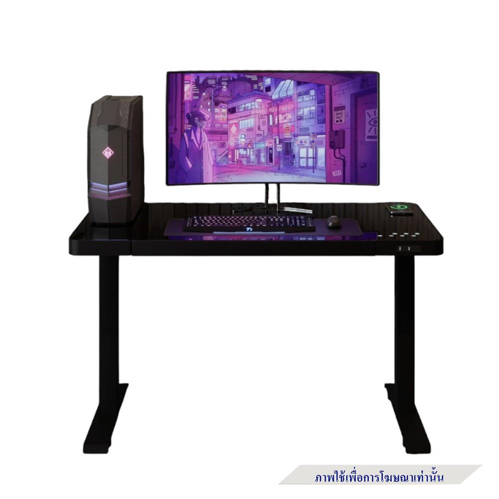 โต๊ะทำงานเหล็ก SB FURNITURE LUKE 19233320 120 ซม. สีดำ