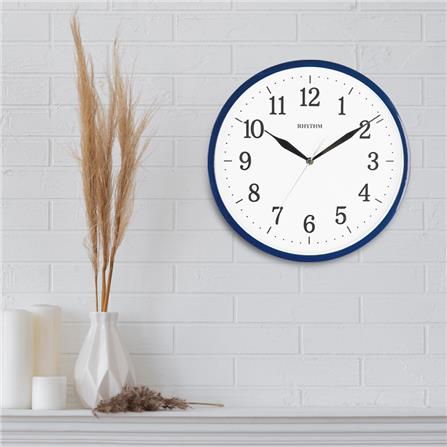 นาฬิกาแขวน RHYTHM CMG622NR11 10 นิ้ว สีน้ำเงิน_5