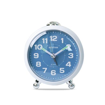 นาฬิกาปลุก RHYTHM CRE313NR03 3.3 นิ้ว สีขาว_0