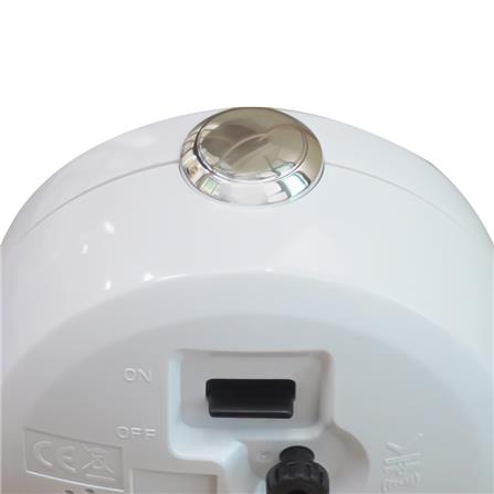 นาฬิกาปลุก RHYTHM CRE313NR03 3.3 นิ้ว สีขาว_2