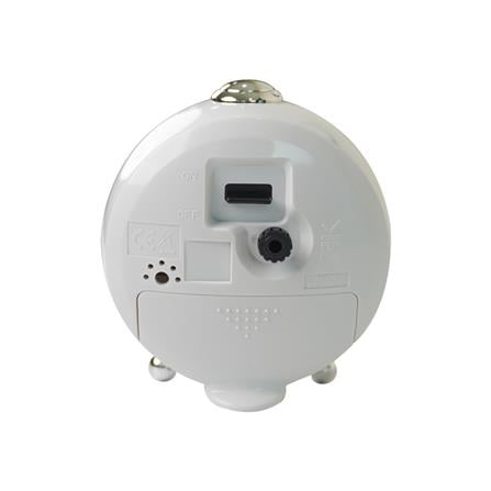 นาฬิกาปลุก RHYTHM CRE313NR03 3.3 นิ้ว สีขาว_3