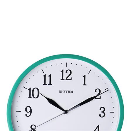 นาฬิกาแขวน RHYTHM CMG622NR05 10 นิ้ว สีเขียว_1