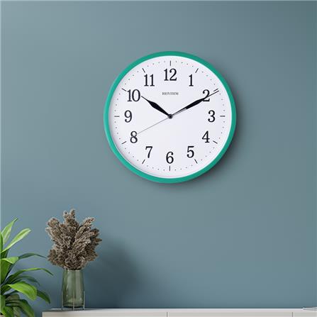 นาฬิกาแขวน RHYTHM CMG622NR05 10 นิ้ว สีเขียว_4