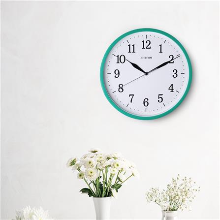 นาฬิกาแขวน RHYTHM CMG622NR05 10 นิ้ว สีเขียว_5