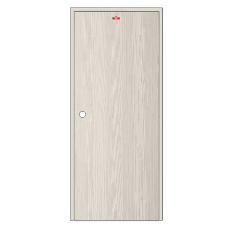 ชุดประตูเหล็ก เจาะลูกบิด PROFESSIONAL DOOR FR2RC+WD2C 96.4x203.5 ซม. สีครีม (เปิดด้านขวา ออกด้านนอก)_0