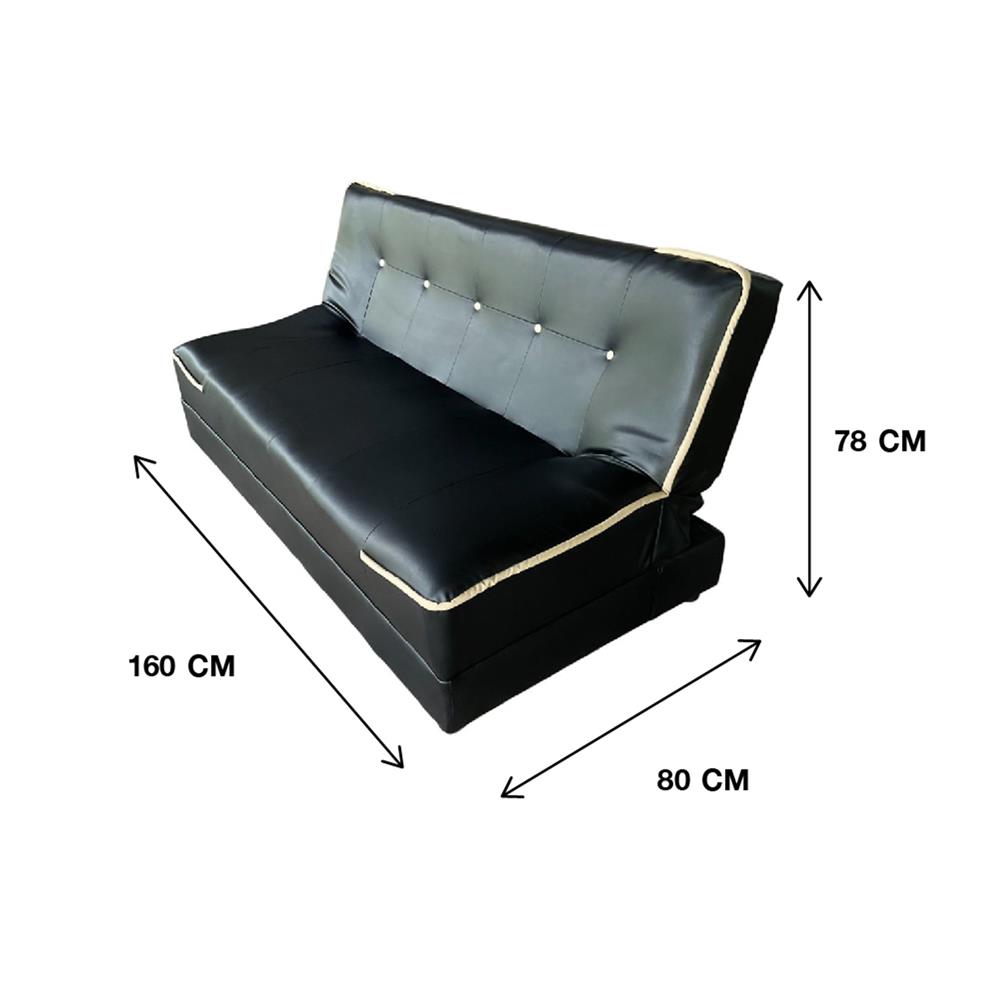 โซฟา 3 ที่นั่ง BOFA SK 070/16 สีดำ