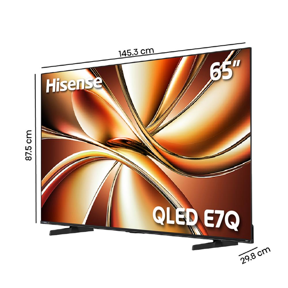 ทีวีคิวแอลอีดี 65 นิ้ว HISENSE (4K, QLED, VIDAA) 65E7Q