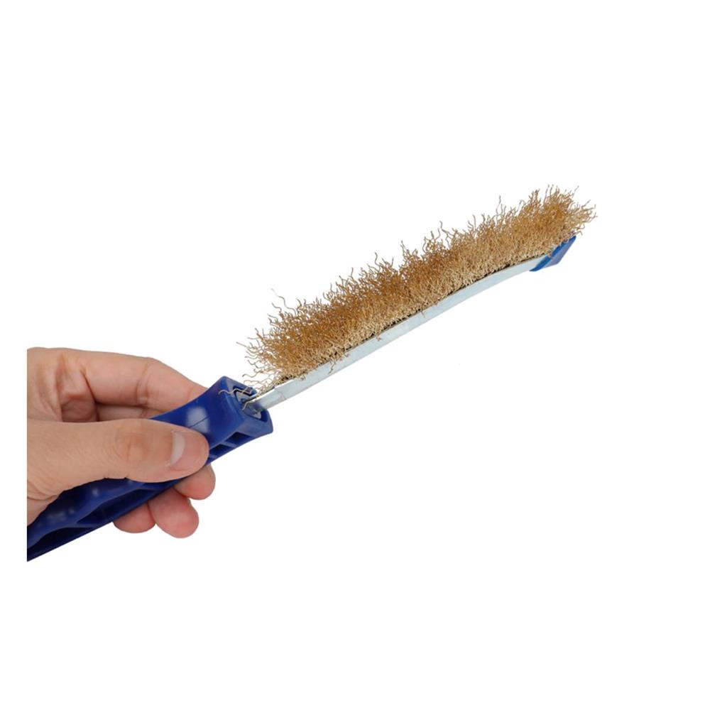 แปรงลวดทองเหลือง ด้ามพลาสติก WORKPRO WP253003