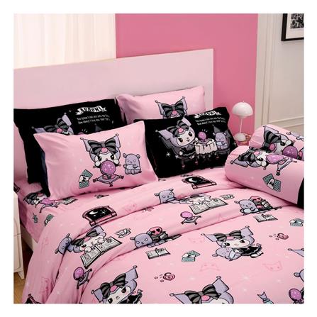 ชุดผ้าปูที่นอน 5 ฟุต (ชุด 5 ชิ้น) FOUNTAIN KUROMI 70107-FTC173_1