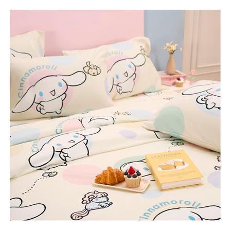 ชุดผ้าปูที่นอน 3.5 ฟุต (ชุด 3 ชิ้น) FOUNTAIN CINNAMOROLL 70105-FTC165_1