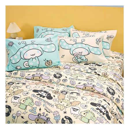ชุดผ้าปูที่นอน 5 ฟุต (ชุด 5 ชิ้น) FOUNTAIN CINNAMOROLL 70107-FTC166_1