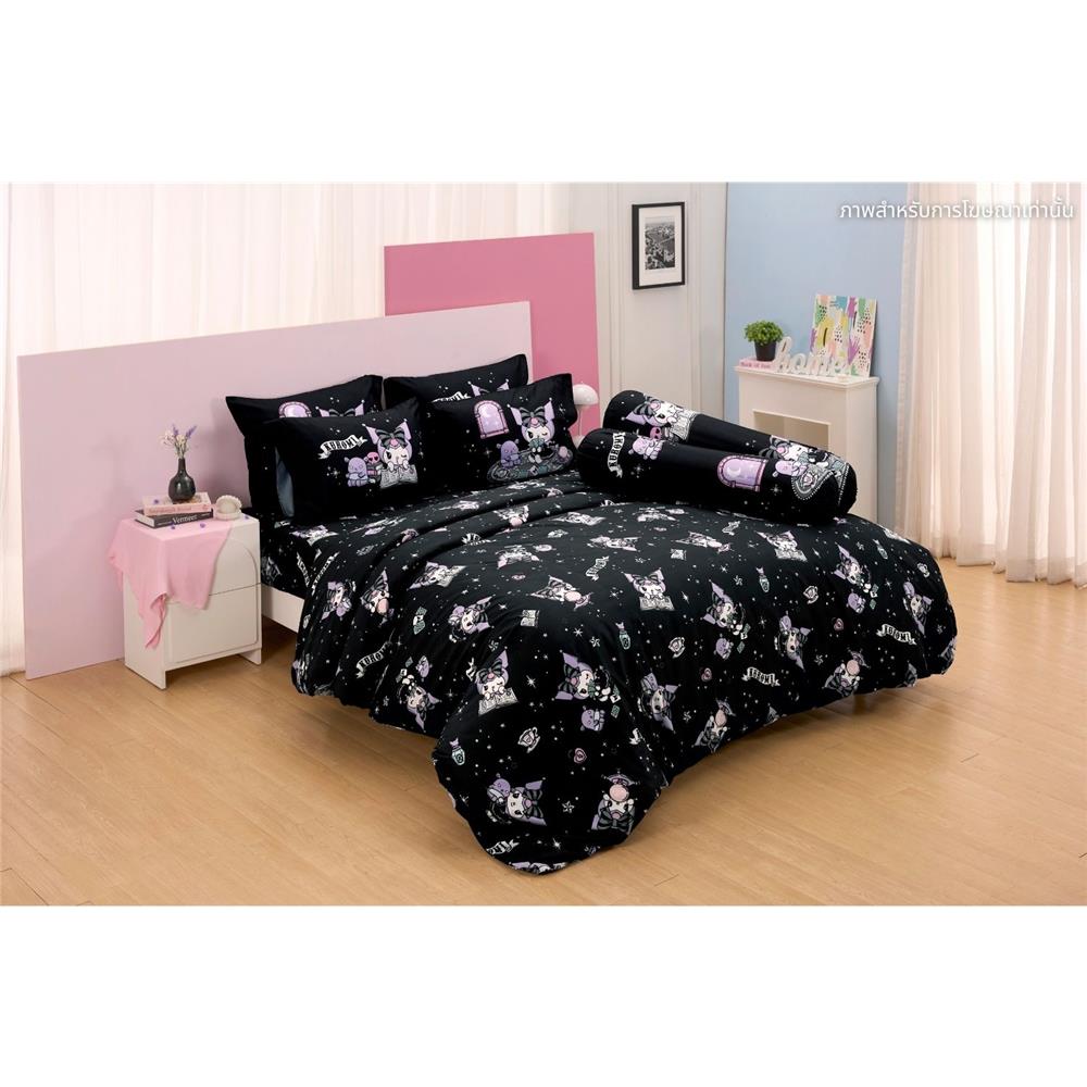 ชุดผ้าปูที่นอน 3.5 ฟุต (ชุด 3 ชิ้น) FOUNTAIN KUROMI 70105-FTC170