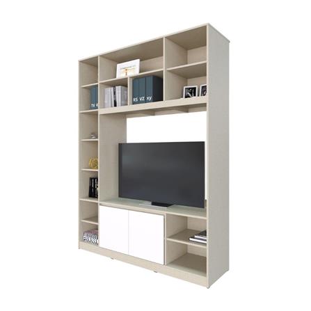 ชุดตู้วางทีวี KONCEPT HANSON 19230652 150 ซม. สีขาว_3