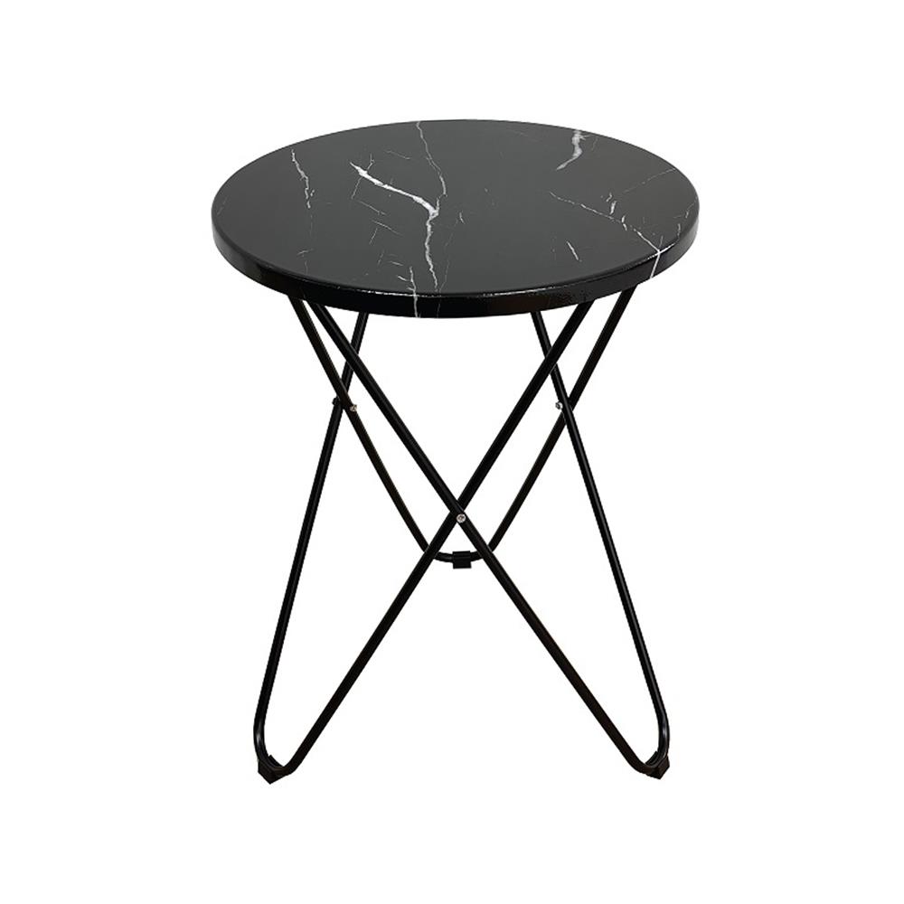 โต๊ะข้าง KONCEPT LEAN 19215784 40 ซม. สีดำ