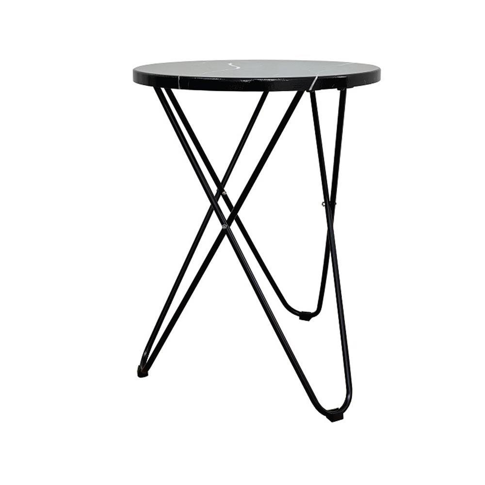 โต๊ะข้าง KONCEPT LEAN 19215784 40 ซม. สีดำ