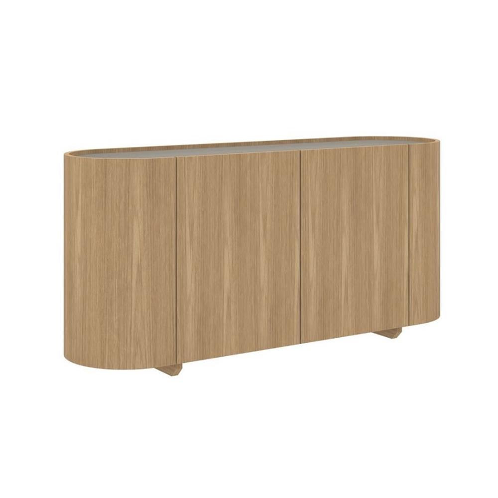 ตู้เตี้ย 2 บานเปิด SB FURNITUR WINBER 19243375 160 ซม. สีวีเนียร์โอ๊ค