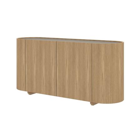 ตู้เตี้ย 2 บานเปิด SB FURNITUR WINBER 19243375 160 ซม. สีวีเนียร์โอ๊ค_0