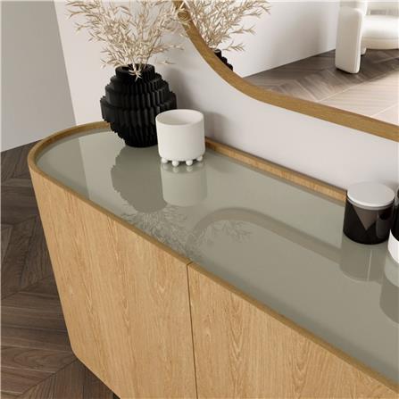 ตู้เตี้ย 2 บานเปิด SB FURNITUR WINBER 19243375 160 ซม. สีวีเนียร์โอ๊ค_5