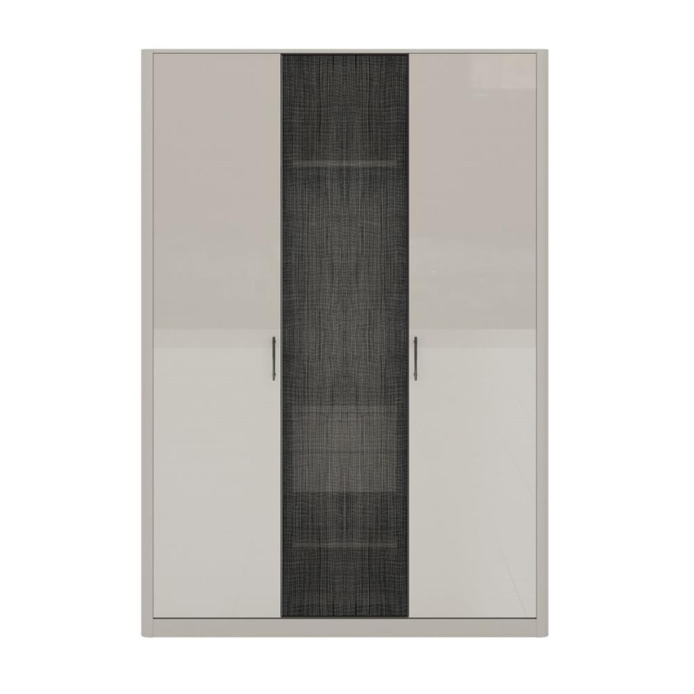 ตู้เสื้อผ้า 3 บานเปิด SB FURNITURE BLESS 19248749 160 ซม. สีเบจ