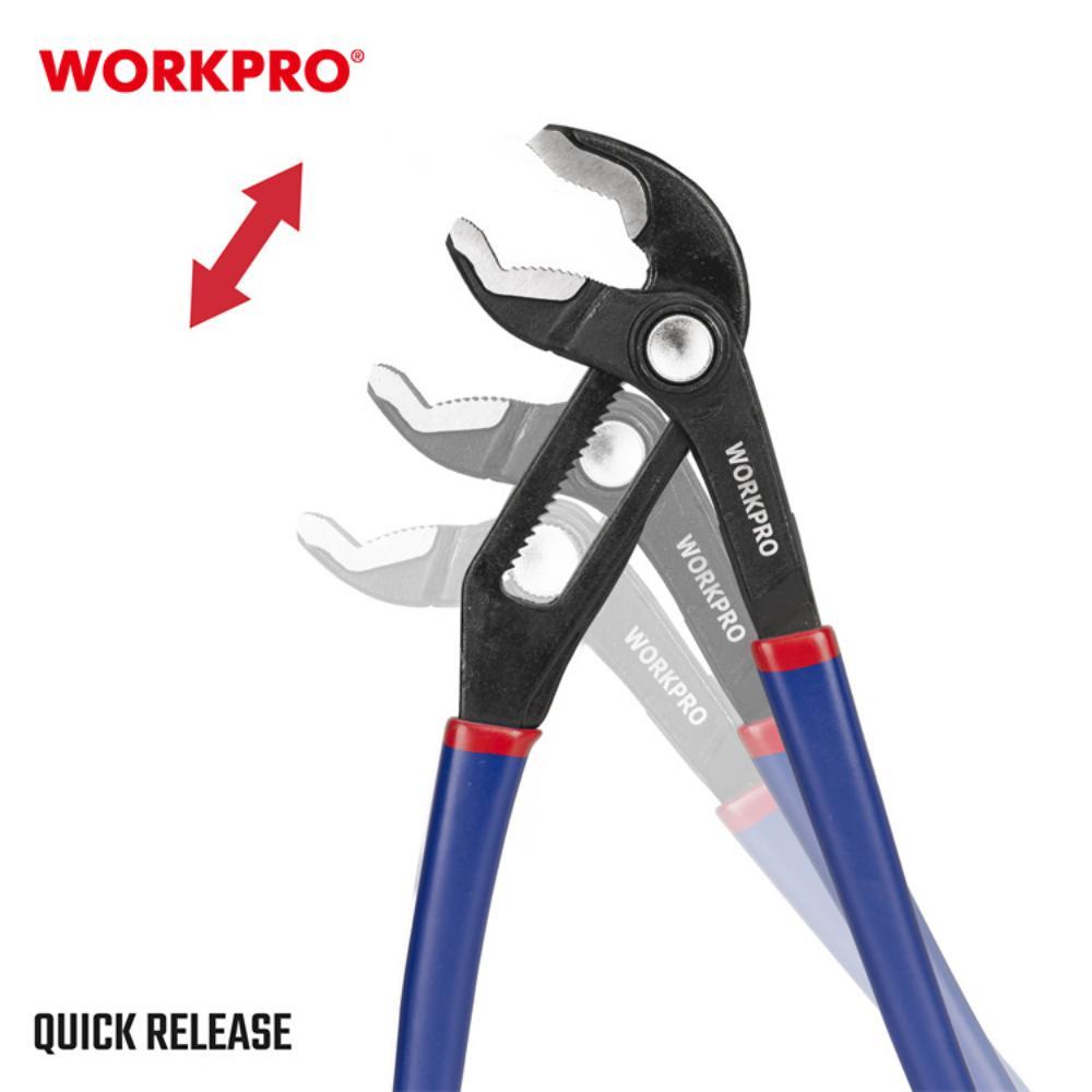 คีมคอม้า V-JAW WORKPRO WP231087 250 มม. (10นิ้ว)