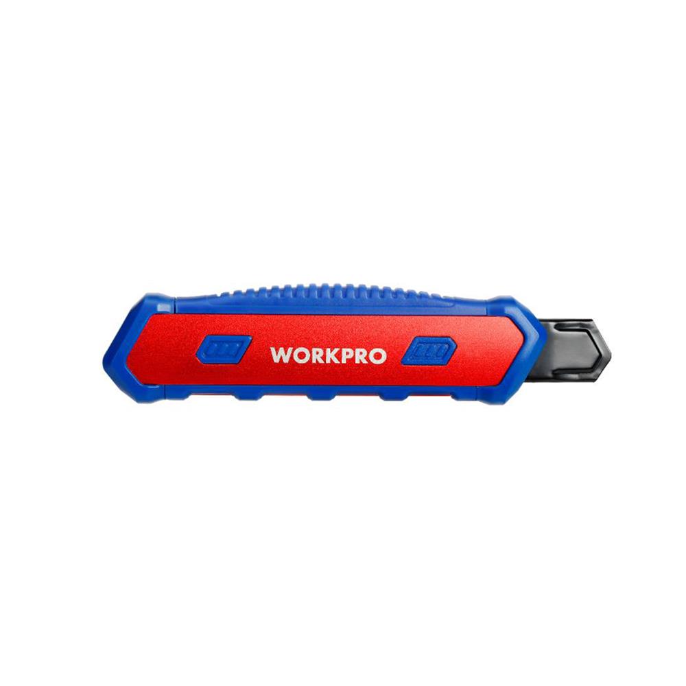 มีดคัตเตอร์ด้ามอะลูมิเนียม WORKPRO WP212015 18 มม.