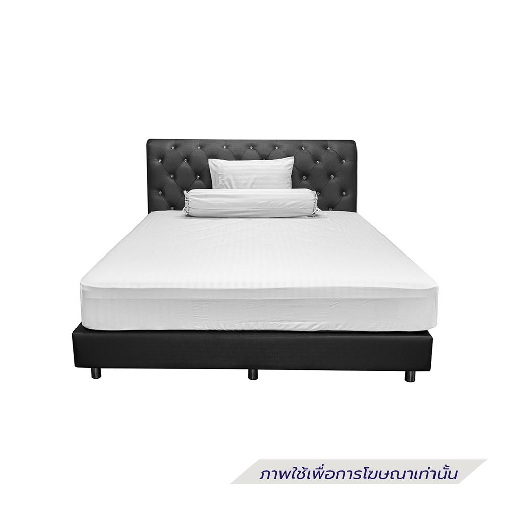 ชุดผ้าปูที่นอน 3.5 ฟุต (ชุด 3 ชิ้น) PICASSO SMILE สี WHITE