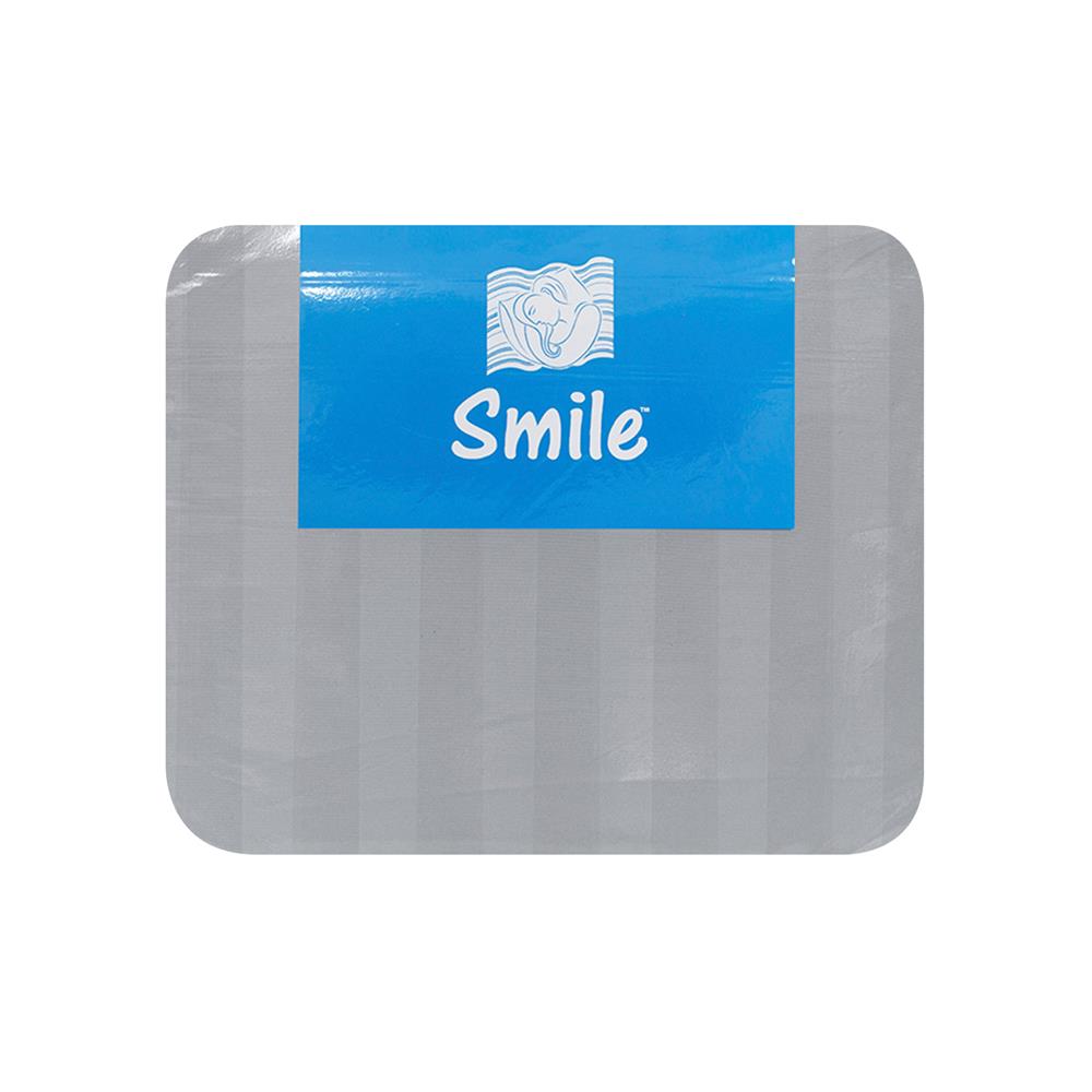 ชุดผ้าปูที่นอน 3.5 ฟุต (ชุด 3 ชิ้น) PICASSO SMILE สี GREY