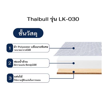 เตียงพับพร้อม TOPPER THAIBULL LK-030 95x195x39 ซม._6