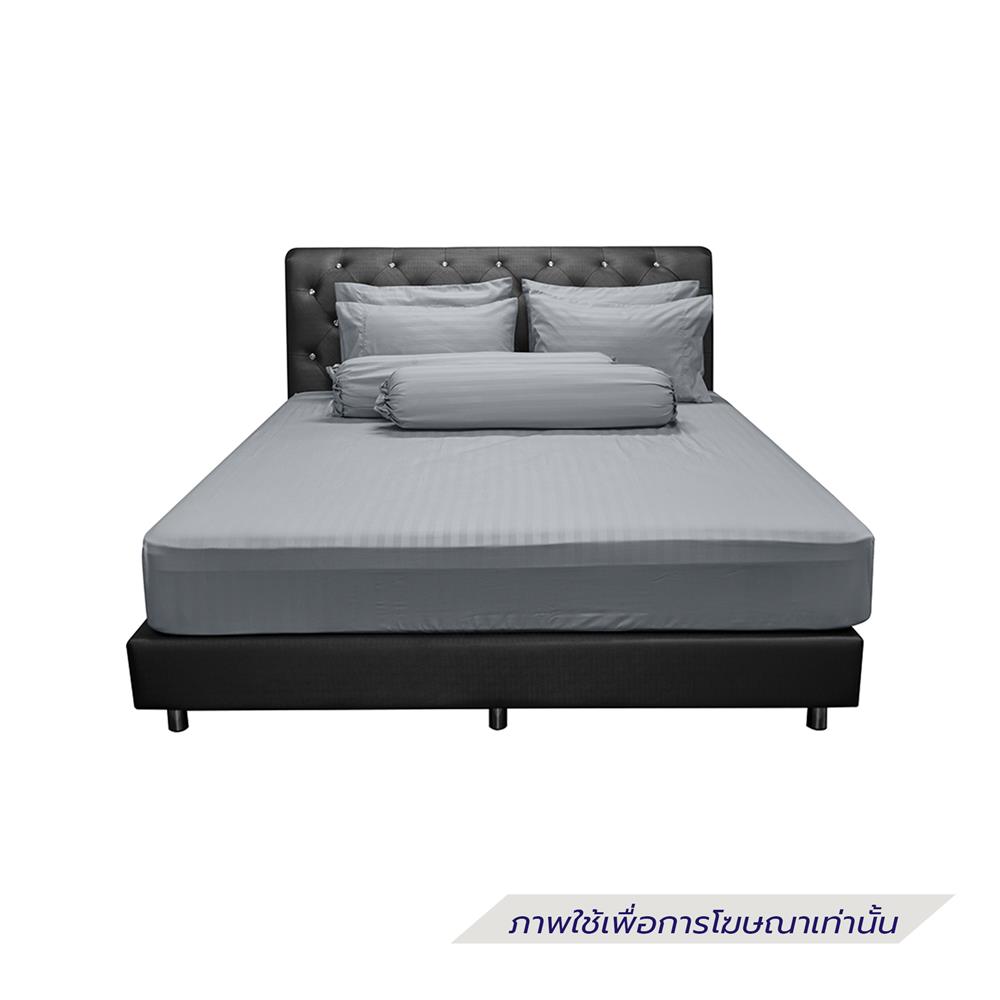 ชุดผ้าปูที่นอน 5 ฟุต (ชุด 5 ชิ้น) PICASSO SMILE สี GREY