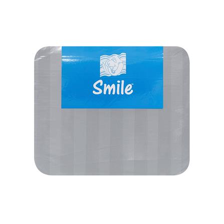 ชุดผ้าปูที่นอน 5 ฟุต (ชุด 5 ชิ้น) PICASSO SMILE สี GREY_3