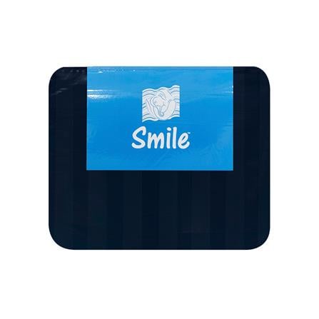 ชุดผ้าปูที่นอน 6 ฟุต (ชุด 5 ชิ้น) PICASSO SMILE สี NAVY BLUE_3
