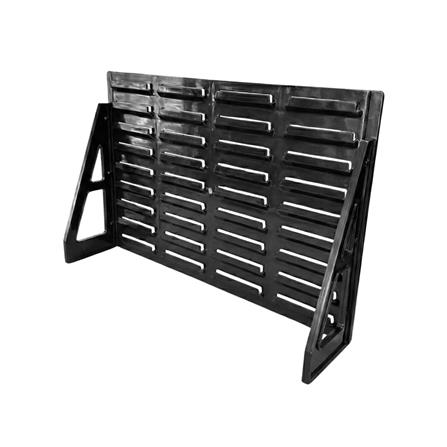 แผงแขวนกล่องอะไหล่พลาสสติก CUSTOMAI สีดำ_0