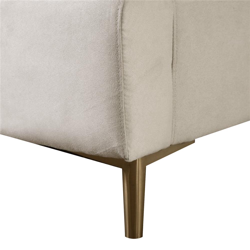 เตียง 5 ฟุต SB FURNITURE GRACELYN 19236491 สีครีม