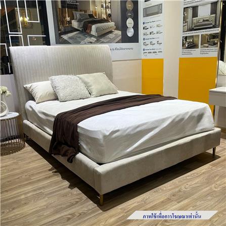 เตียง 5 ฟุต SB FURNITURE GRACELYN 19236491 สีครีม_6