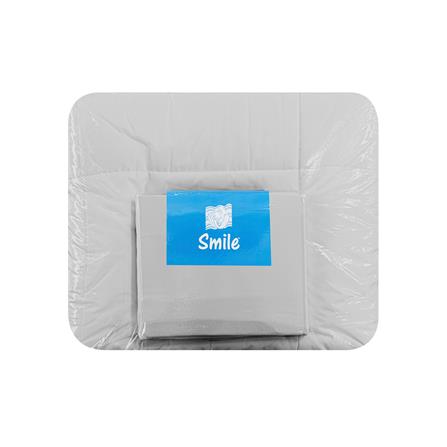 ชุดผ้าปูที่นอน 3.5 ฟุต (ชุด 4 ชิ้น) PICASSO SMILE สี GREY_3