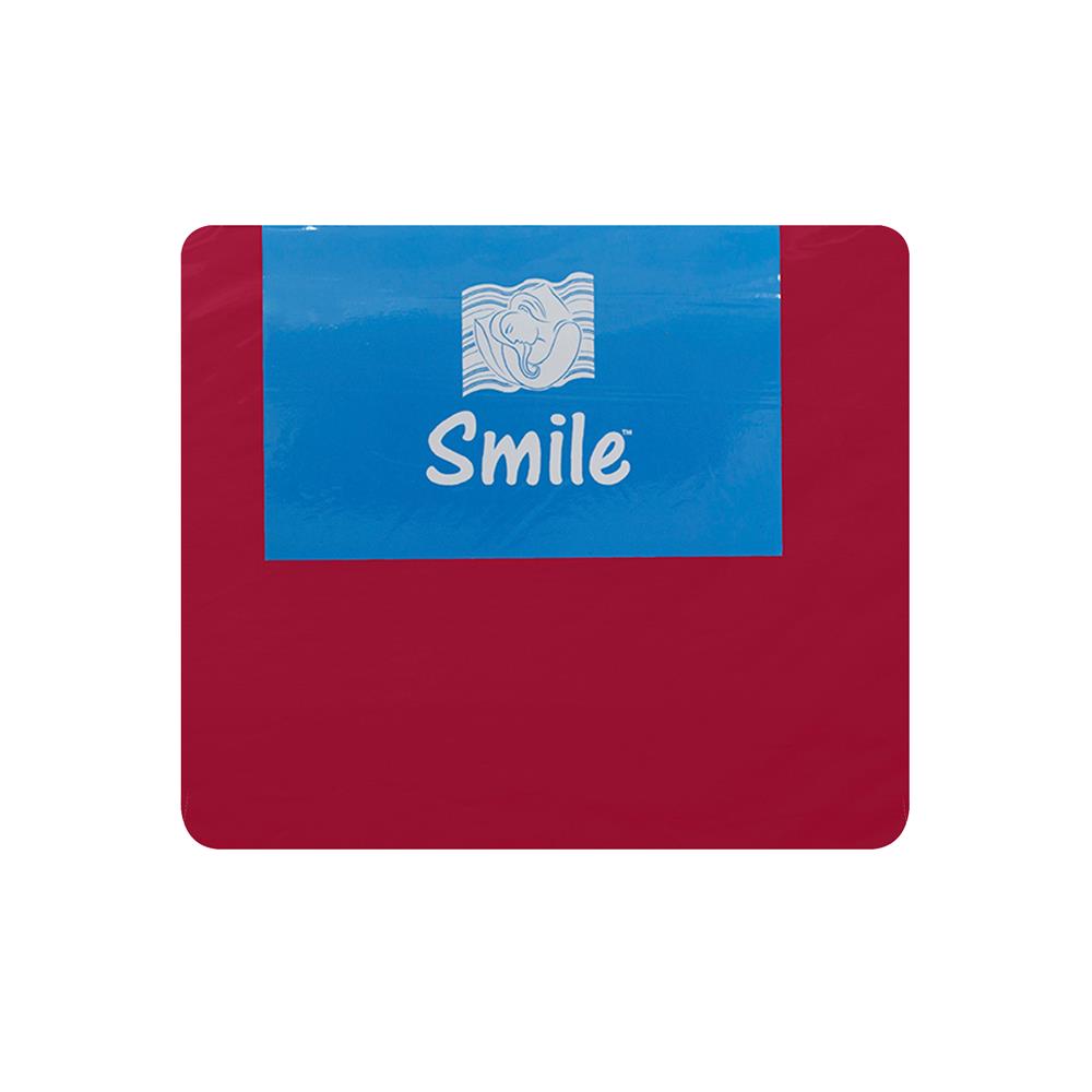 ชุดผ้าปูที่นอน 6 ฟุต (ชุด 5 ชิ้น) PICASSO SMILE สี BURGUNDY