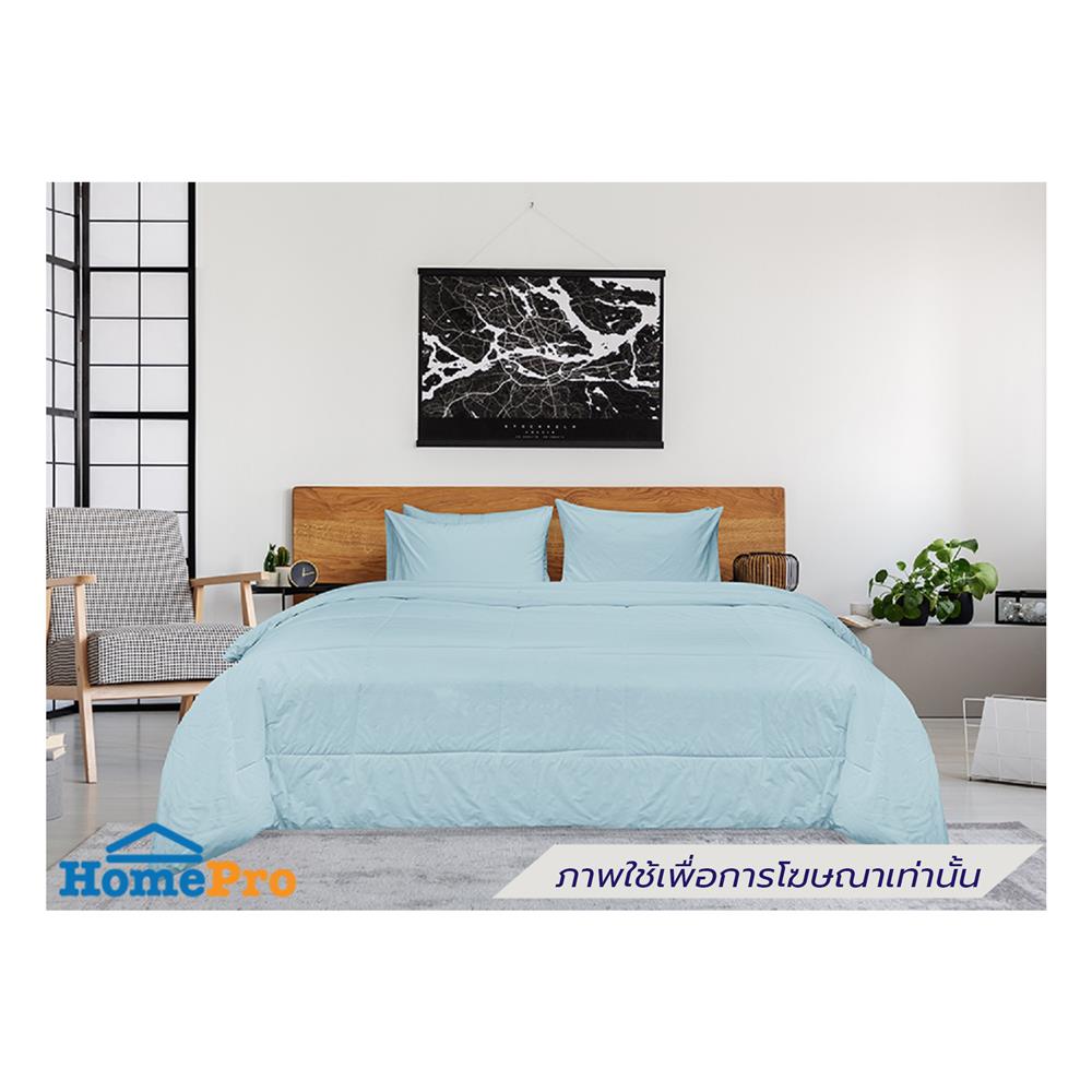 ชุดผ้าปูที่นอน 5 ฟุต (ชุด 5 ชิ้น) PICASSO SMILE สี GREEN MINT