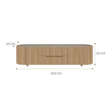 ตู้วางทีวี SB FURNITURE WINBER 19243372 สีวีเนียร์โอ๊ค_8