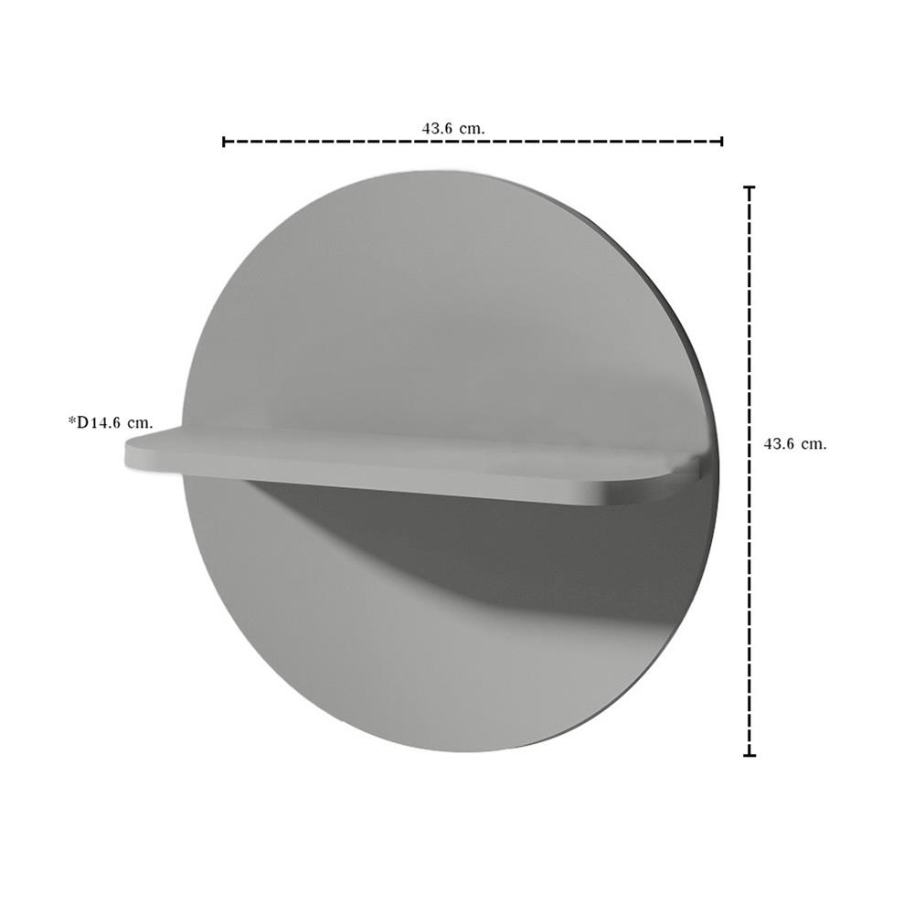 ชั้นแขวนผนัง SB FURNITURE LAV 19234986 สี PEWTER GREY