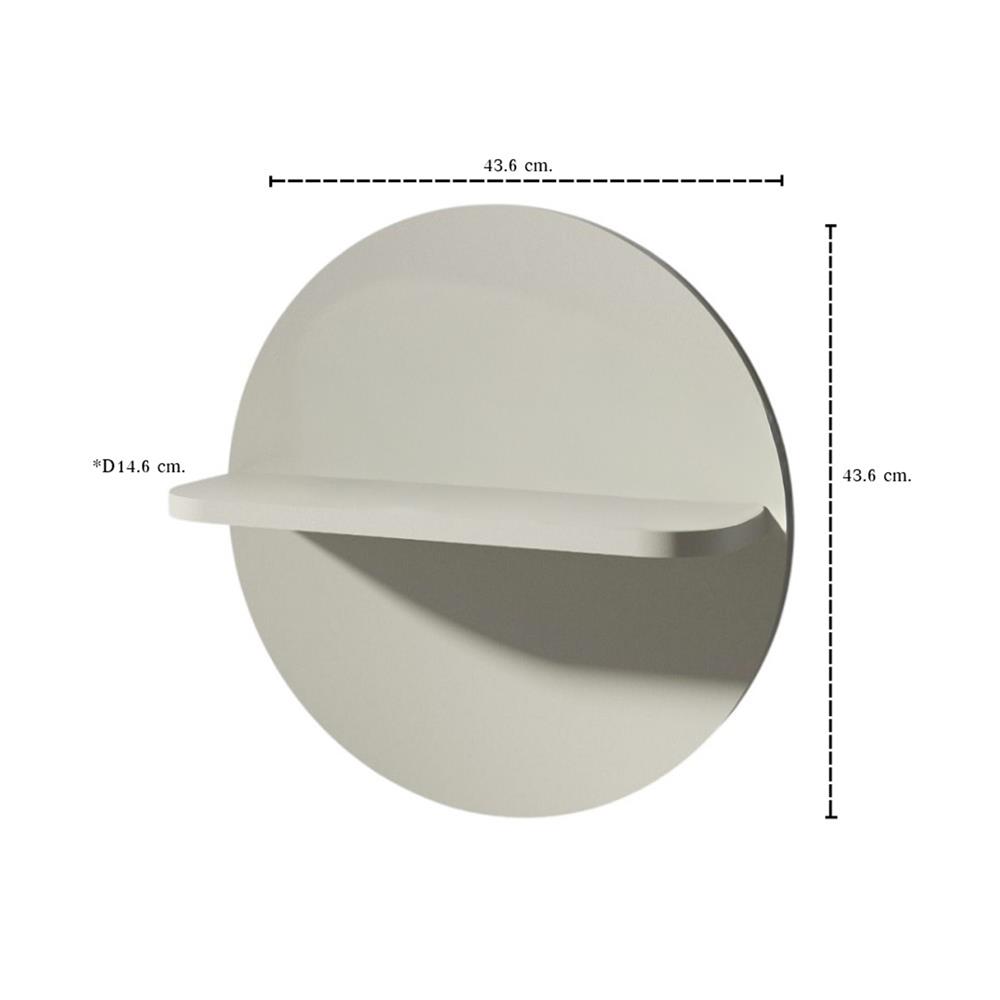 ชั้นแขวนผนัง SB FURNITURE LAV 19225888 สี PASTELA CREAM