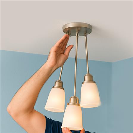 ติดตั้งโคมไฟช่อแบบ 1-3 หัว พร้อมเดินสายไฟ_0