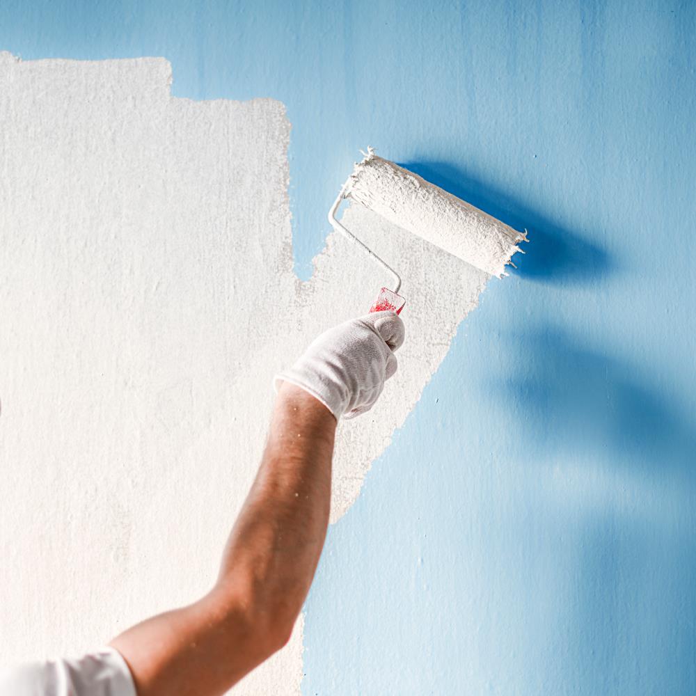 ทาสีน้ำพลาสติกภายในพื้นที่ไม่เกิน 10 ตร.ม.