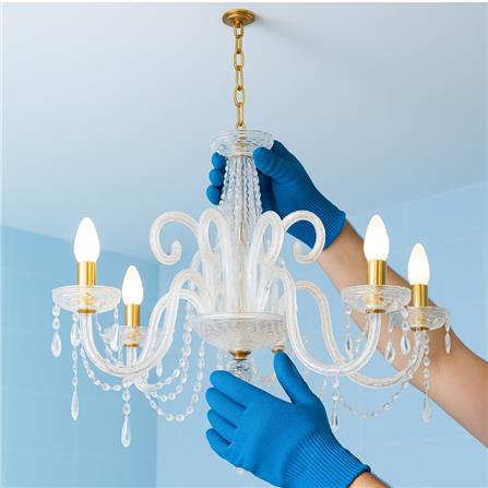 เปลี่ยนโคมไฟช่อแบบแก้ว (ขนาดเล็ก)_0