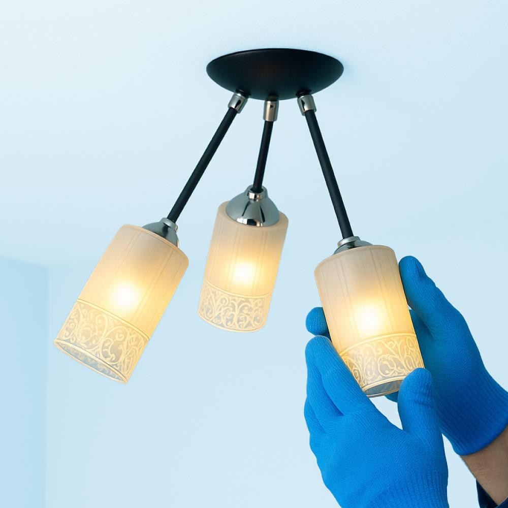 เปลี่ยนโคมไฟช่อแบบ 1-3 หัว