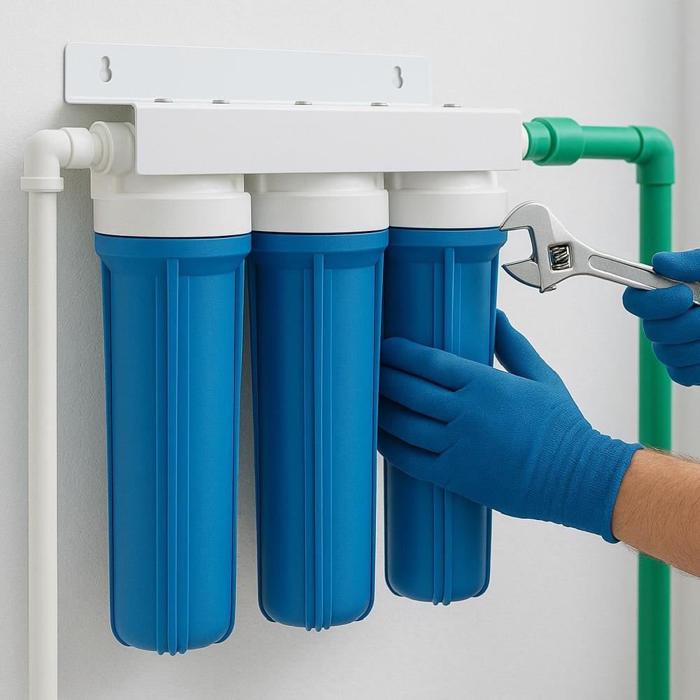 ติดตั้งเครื่องกรองน้ำใช้ (จั๊มอย่างเดียว)