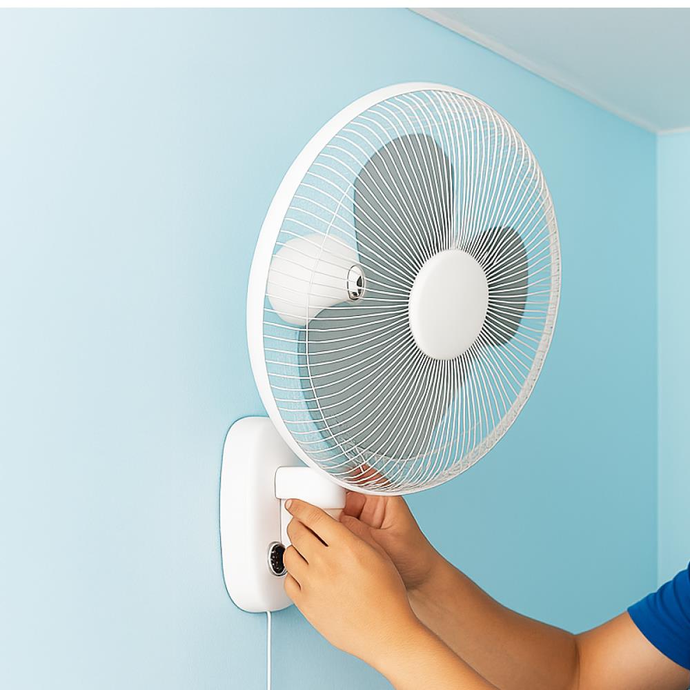 เปลี่ยนพัดลมติดผนัง